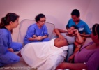 Para aumentar o vínculo com o bebê, grávidas optam por parto humanizado; saiba o que é - clebermassaoblog.com/Divulgação/Casa Ângela
