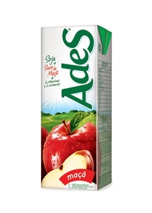 Lote de Ades sabor maçã em embalagem de 1,5 litro foi recolhido pela fabricante Unilever Brasil - reprodução
