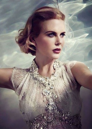 Nicole Kidman se caracteriza como Grace Kelly para filme "Grace of Monaco", previsto para 2014 - Divulgação