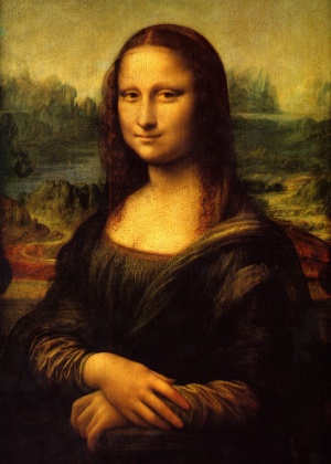 "Mona Lisa", tela do renascentista Leonardo da Vinci. A obra também é conhecida como "La Joconde" ou "Mona Lisa del Giocondo" - Reprodução