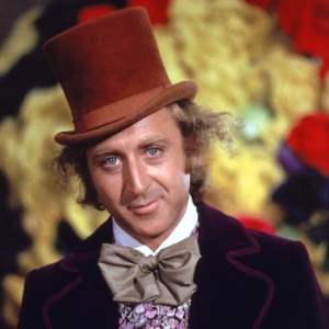 Gene Wilder como Willy Wonka, de "A fantástica fábrica de chocolate" (1971), filme que faz parte do festival Food on Film - Brainpix