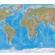 Mapa político do planeta - Reprodução