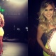26.jan.2013 - Ex-BBB Renata D'Ávila posta em seu perfil no Instagram foto sua posando de ring girl em uma casa de eventos em Maceió (AL) - Reprodução instagram.com/renatadavilah
